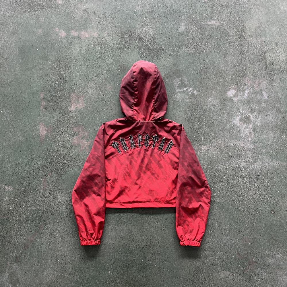 Trapstar Women's Irongate T Windbreaker - Red Ironleague