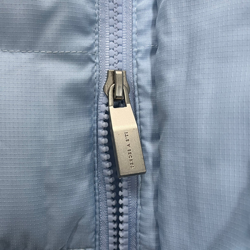 Trapstar Women's Decoded Hooded Puffer 2.0 Jacket - Ice Blue Ironleague