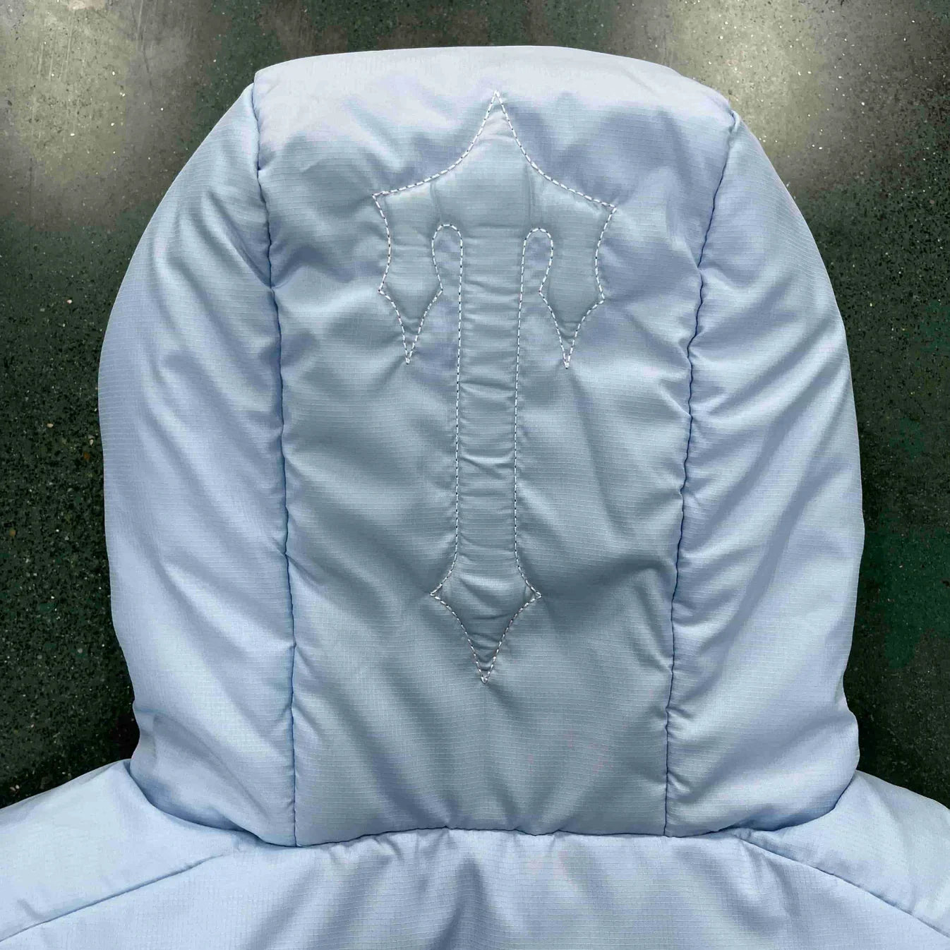 Trapstar Women's Decoded Hooded Puffer 2.0 Jacket - Ice Blue Ironleague