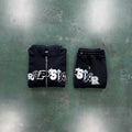 Trapstar Chenille Decoded Wildcard Tracksuit - Black/Blue Ironleague