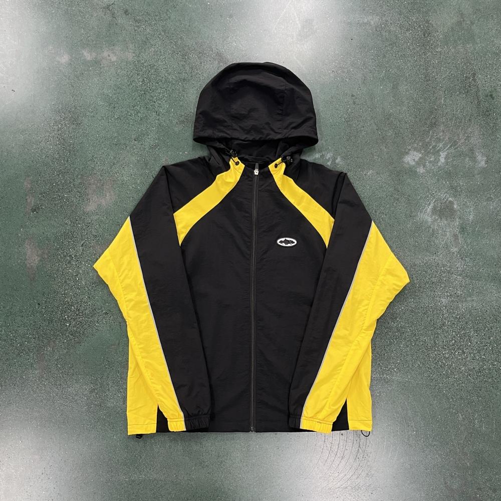 Corteiz Black & Yellow Jacket Ironleague