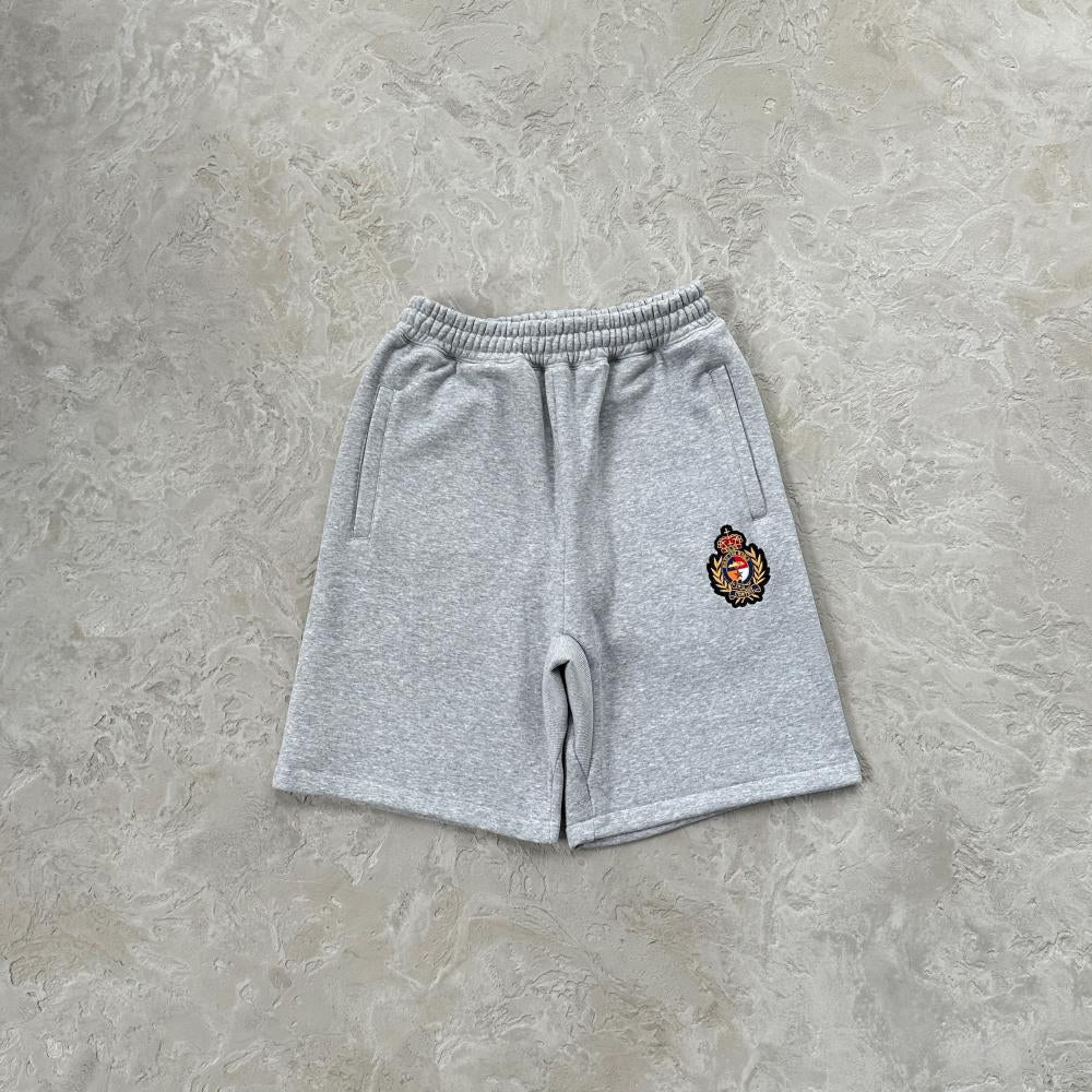 Corteiz Royale Crest Quarter Set - Heather Grey Ironleague