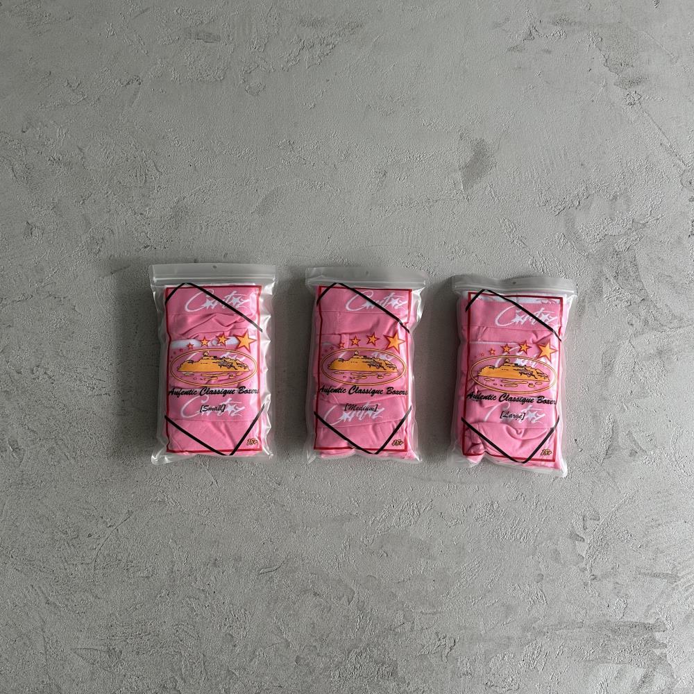 Corteiz Alcatraz Trousers - Pink Ironleague