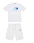 Trapstar Chenille Decoded 2.0 Short Set - White Ironleague