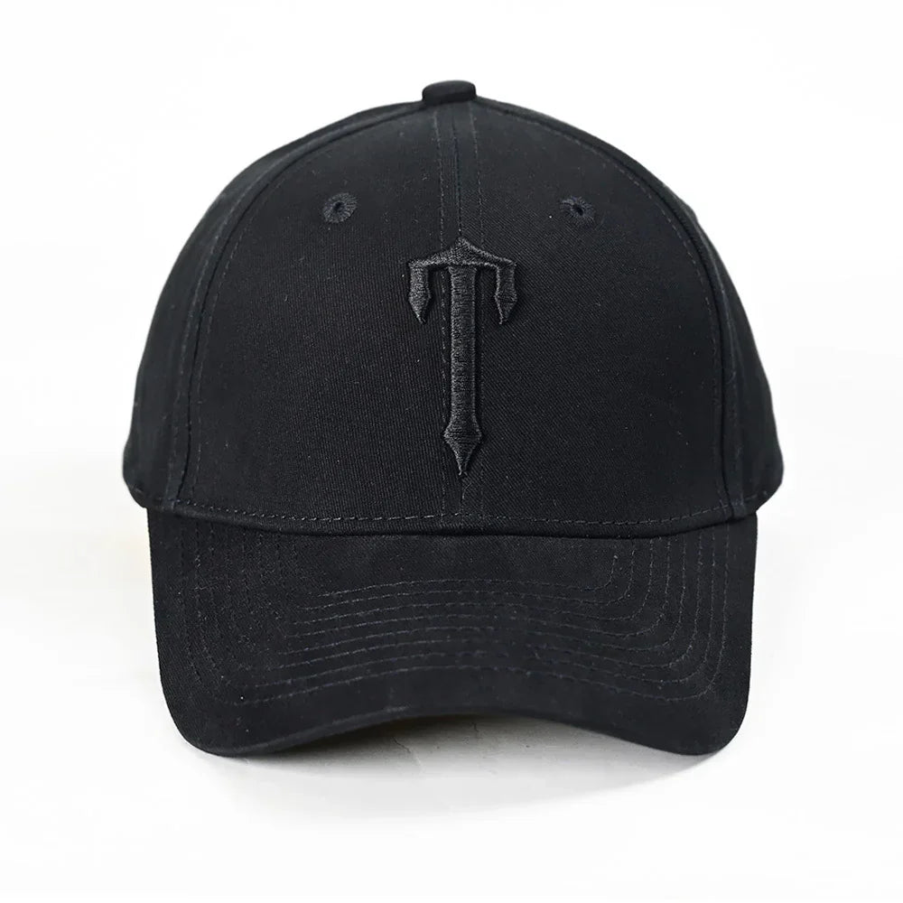 Trapstar Baseball Hat - Black/Black Ironleague