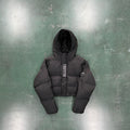 Trapstar Women's Decoded Hooded Puffer 2.0 Jacket - Black Ironleague