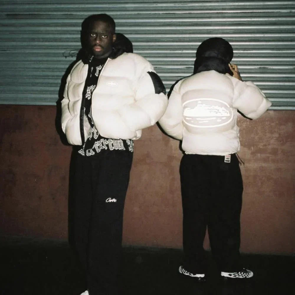 Corteiz Bolo Lite Jacket - White/Black Ironleague
