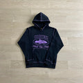 Corteiz Alcatraz Hoodie - Black/Purple Ironleague