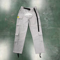 Corteiz Island Cargo Pants - Grey Ironleague