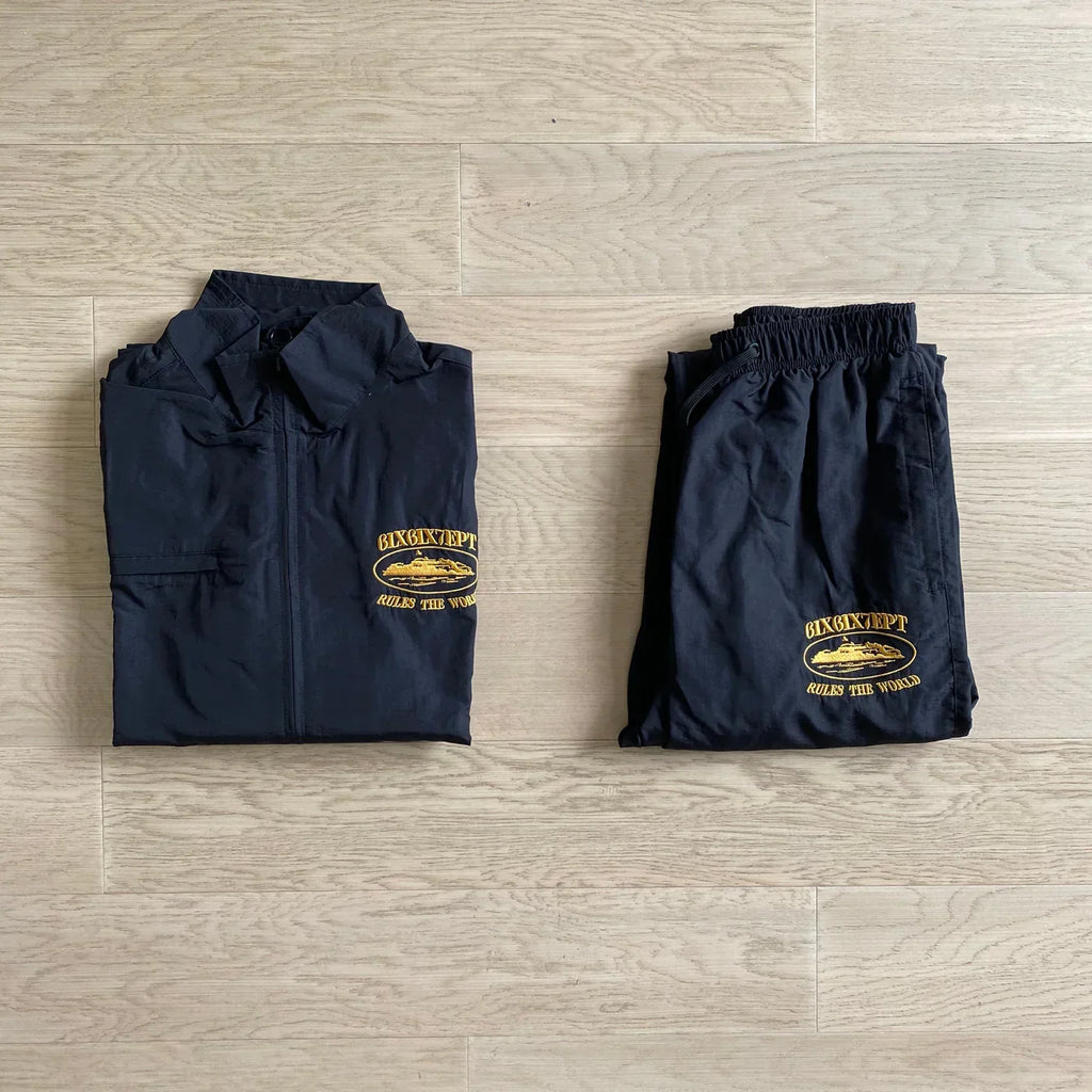 Corteiz 667 X Freeze Corleone Set - Navy Ironleague
