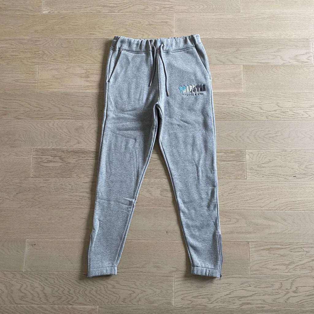 Trapstar Chenille Decoded Tracksuit - Black/Grey Ironleague