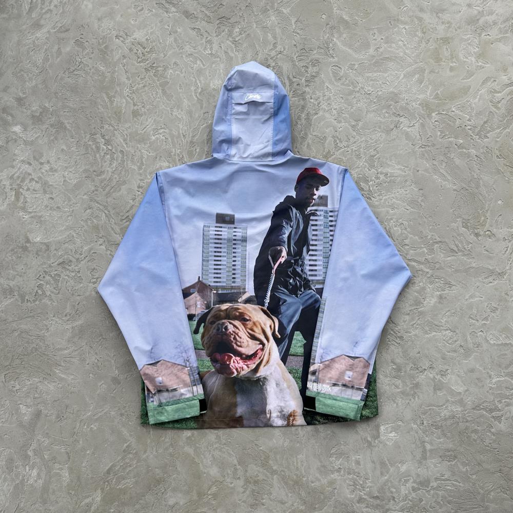 Corteiz Endz Shell Jacket - Blue Ironleague
