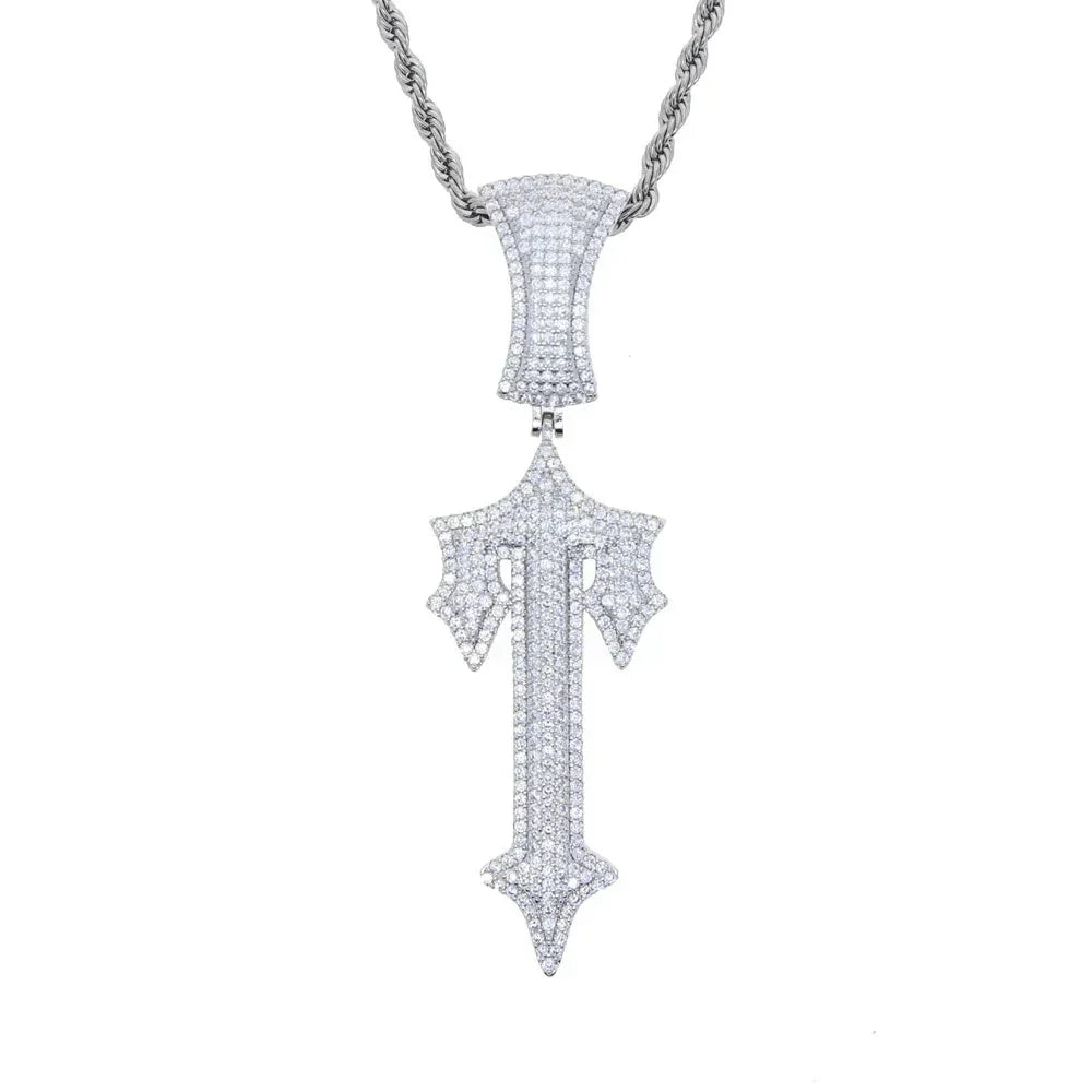Trapstar Iced Out Necklaces - Silver/Gold Ironleague