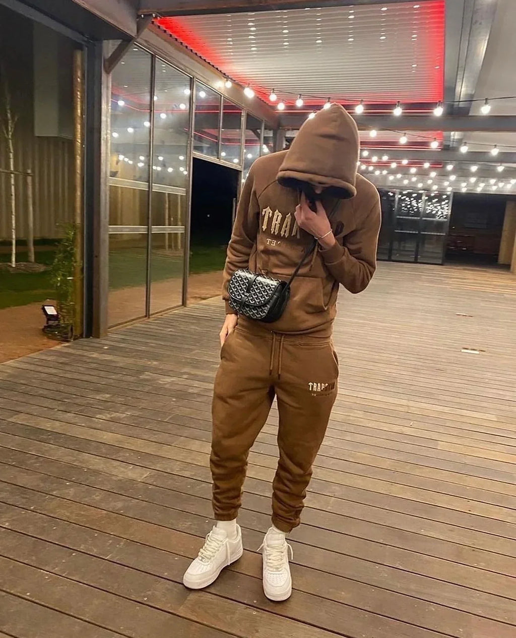 Trapstar Chenille Decoded 2.0 Tracksuit - Brown Ironleague