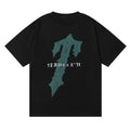 Trapstar Green Logo T-Shirt - Black/Green Ironleague