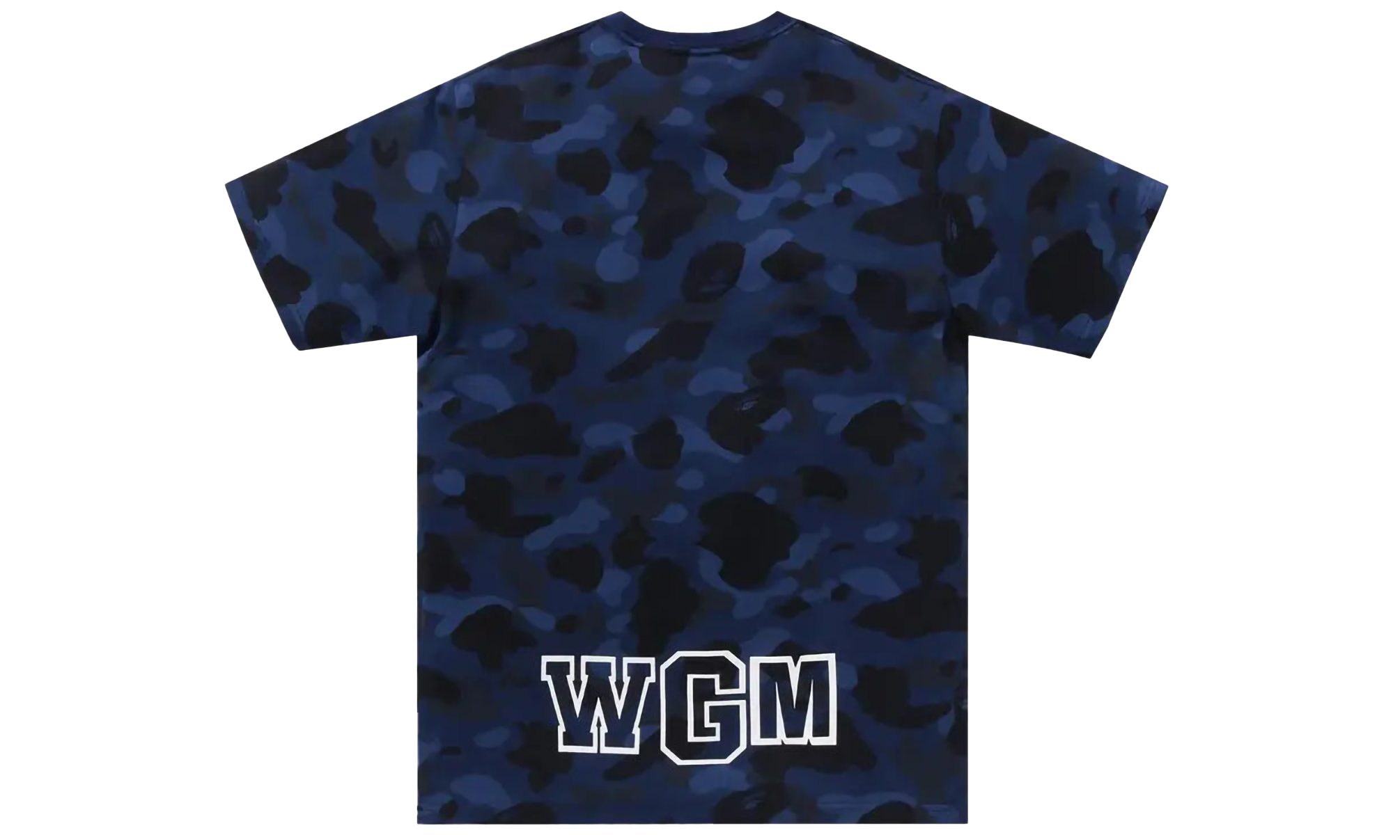 BAPE Color Camo Shark Tee NAVY CAMO 001CSJ801010M NVY