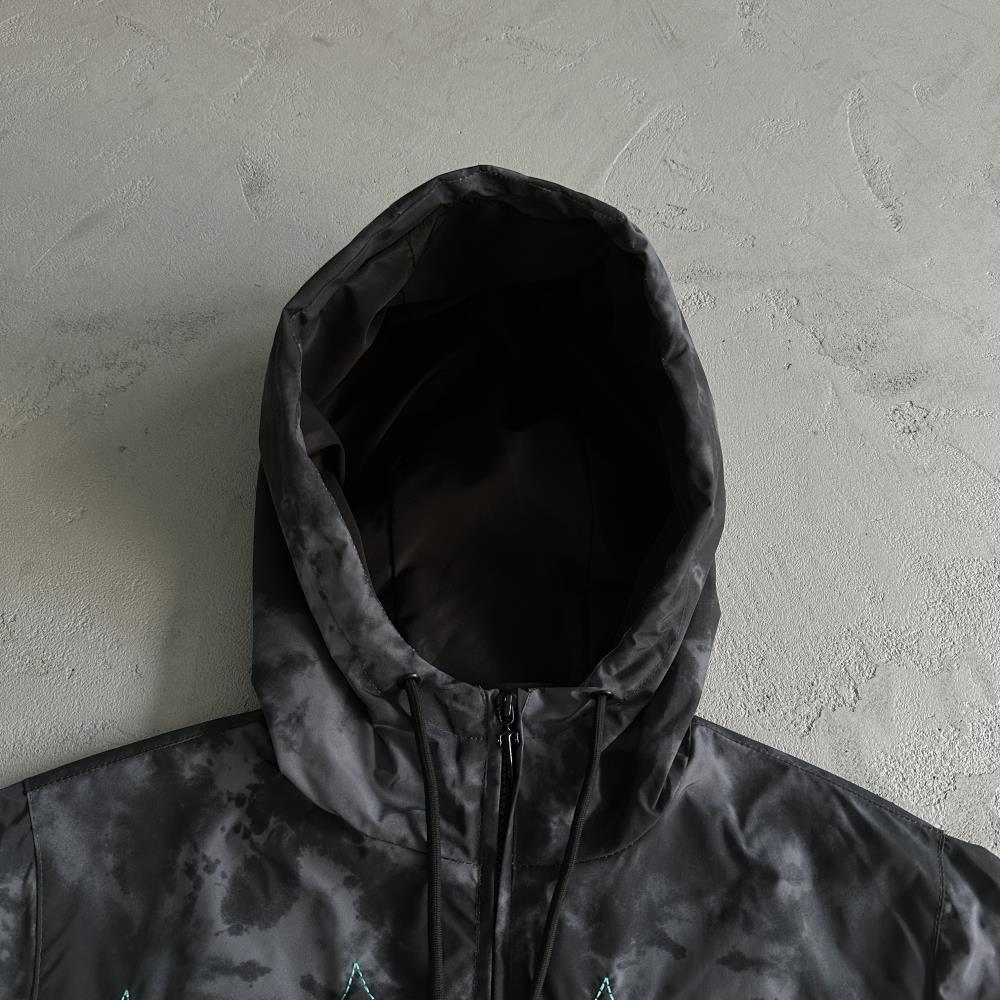 Trapstar Washed Arch Windbreaker - Black Ironleague