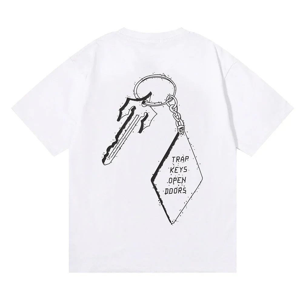 Trapstar Keychain T-Shirt - Black/White Ironleague