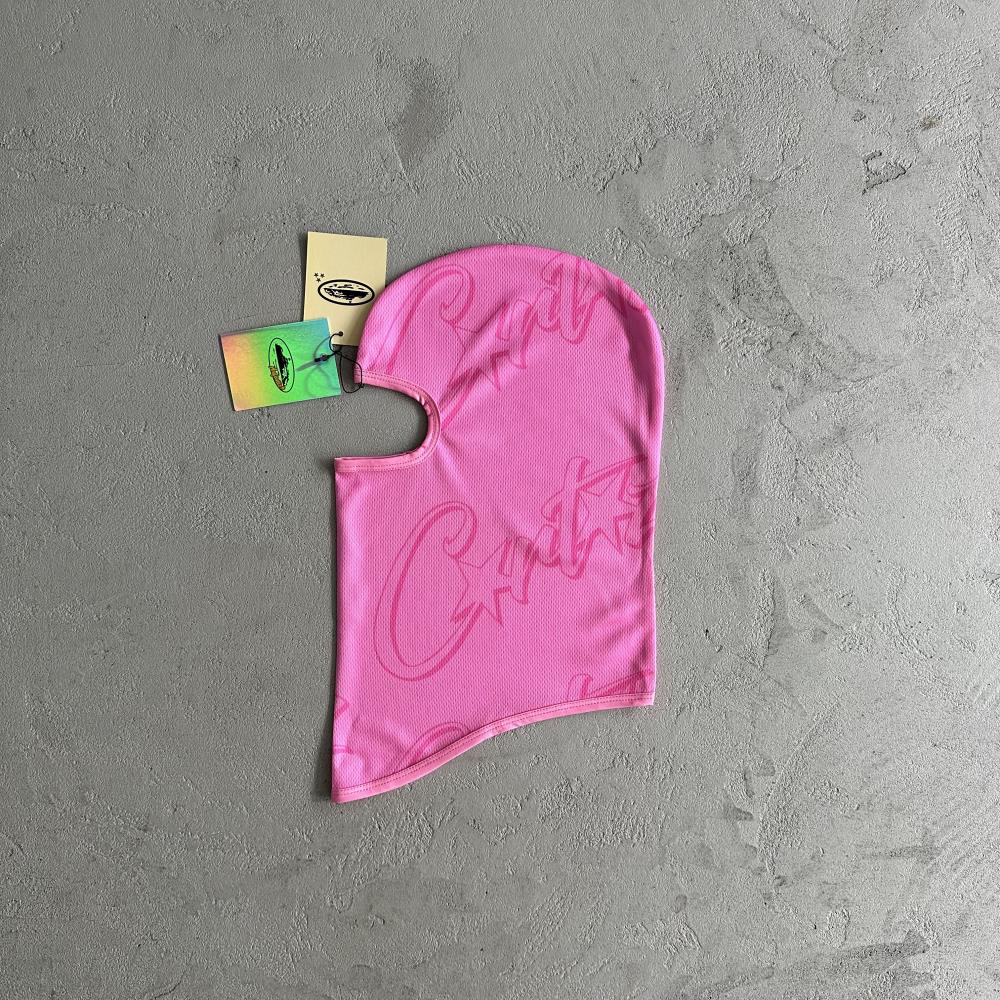Corteiz Alcatraz Ski Mask - Pink Ironleague