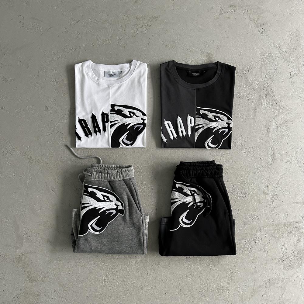 Trapstar Arch Shooters Set - Black/White Ironleague