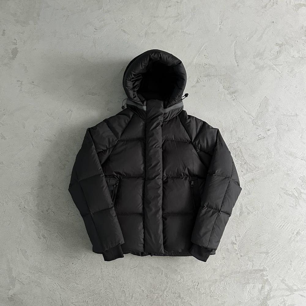 Syna Puffer Coat - Black/Black Ironleague