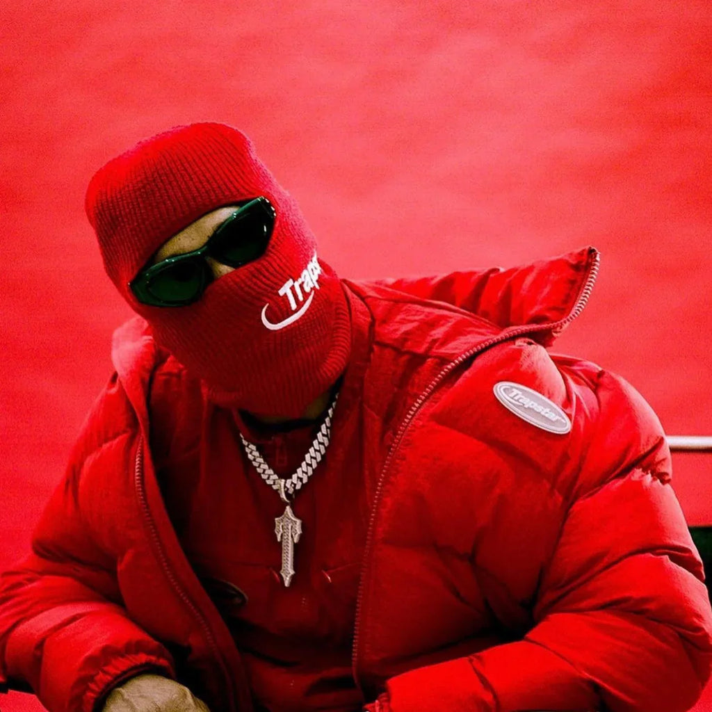 Trapstar Hyperdrive Balaclava - Blue/Red Ironleague
