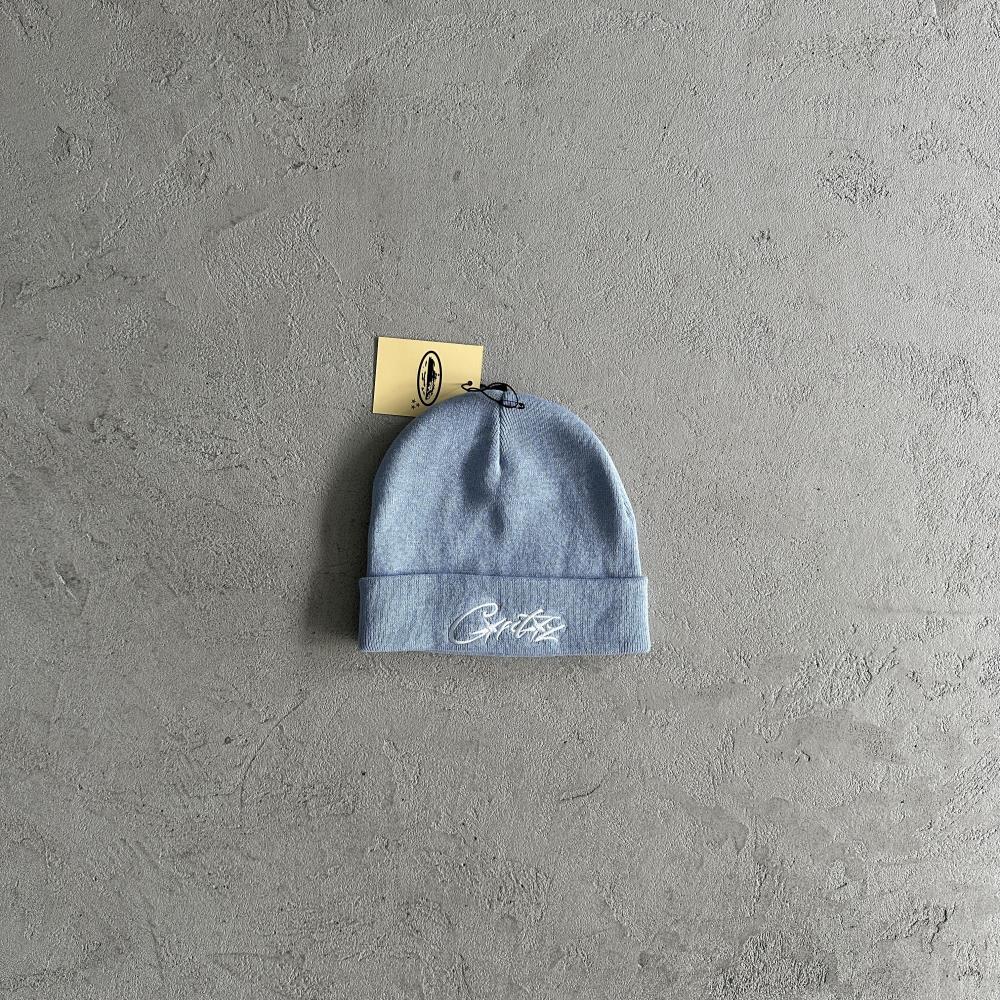 Corteiz Beanie - Sky Blue Ironleague