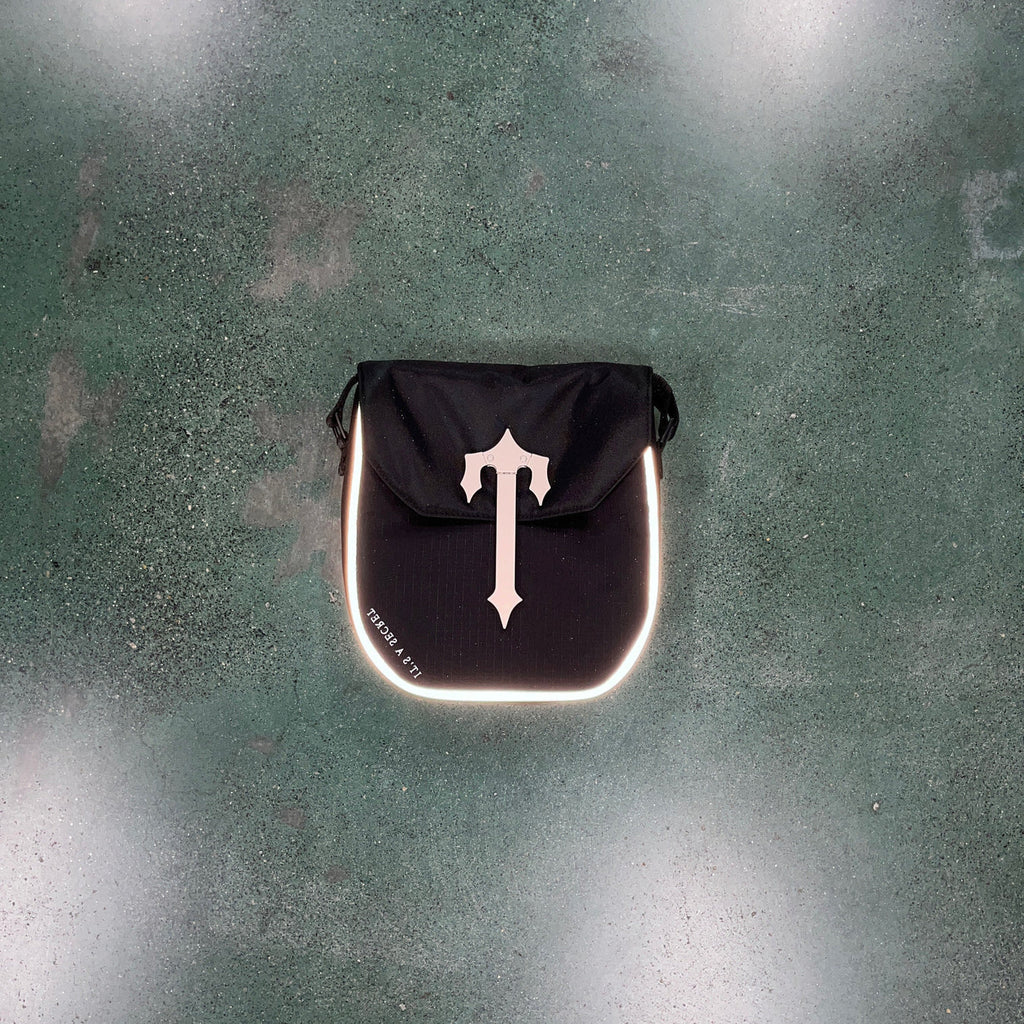Trapstar Cobra T Bag - Black/Reflective Ironleague