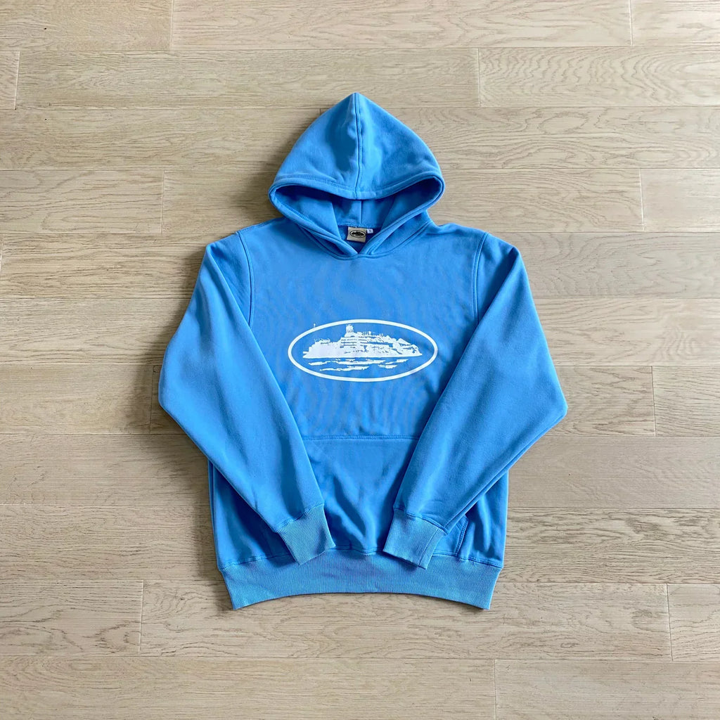 Corteiz Alcatraz Tracksuit - Baby Blue Ironleague