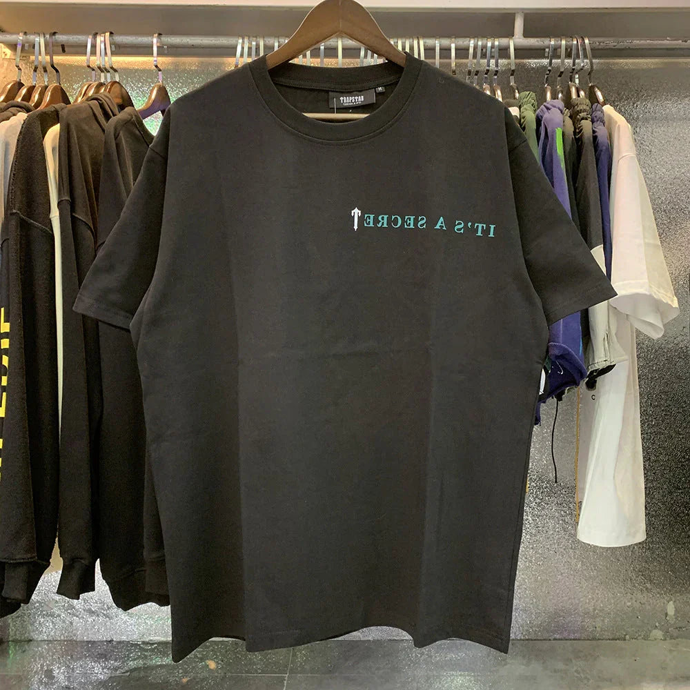 Trapstar Green Logo T-Shirt - Black/Green Ironleague