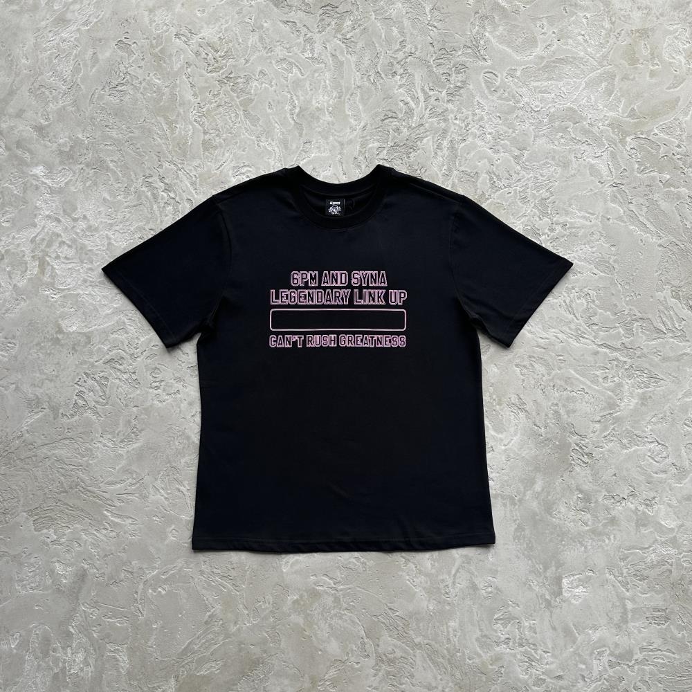 Syna Can't Rush Greatness T-Shirt - Black Ironleague