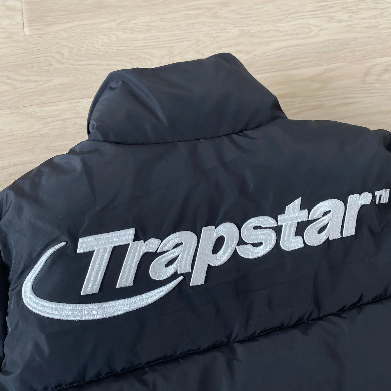 Trapstar Hyperdrive Puffer Jacket - Black Ironleague