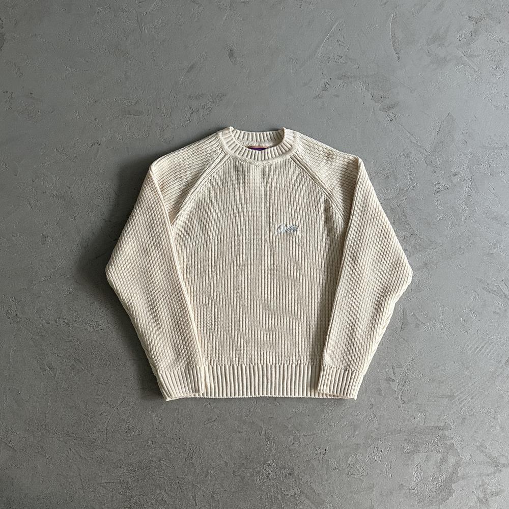 Corteiz Yarn Allstars Sweater - White Ironleague