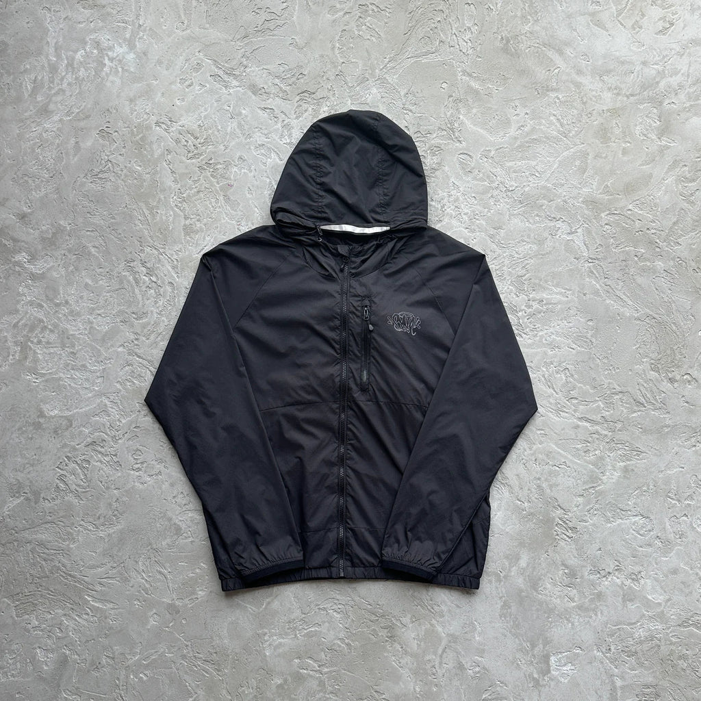 Syna Windbreaker Jacket - Black Ironleague
