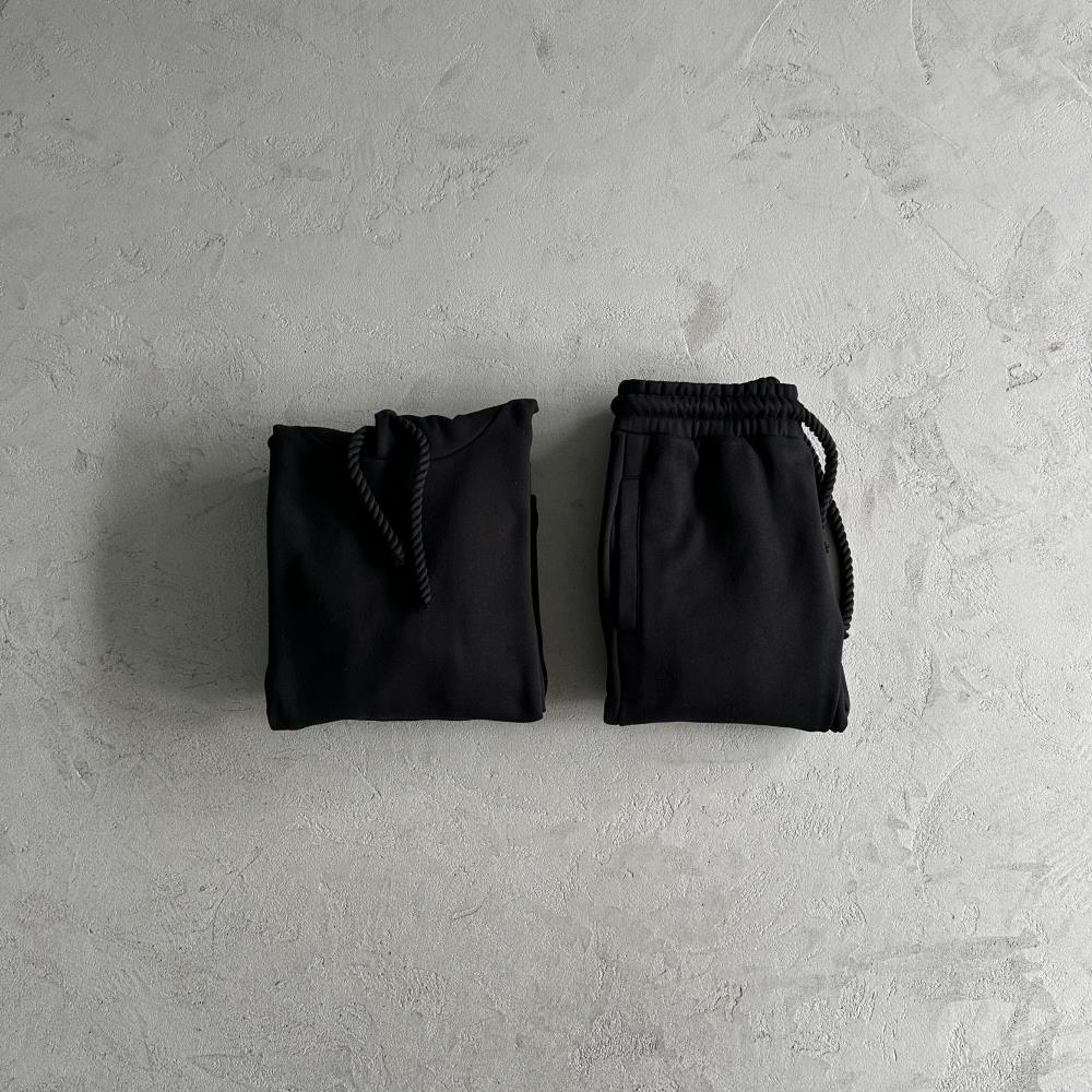 Syna Tracksuit - Black/Baby Blue Ironleague