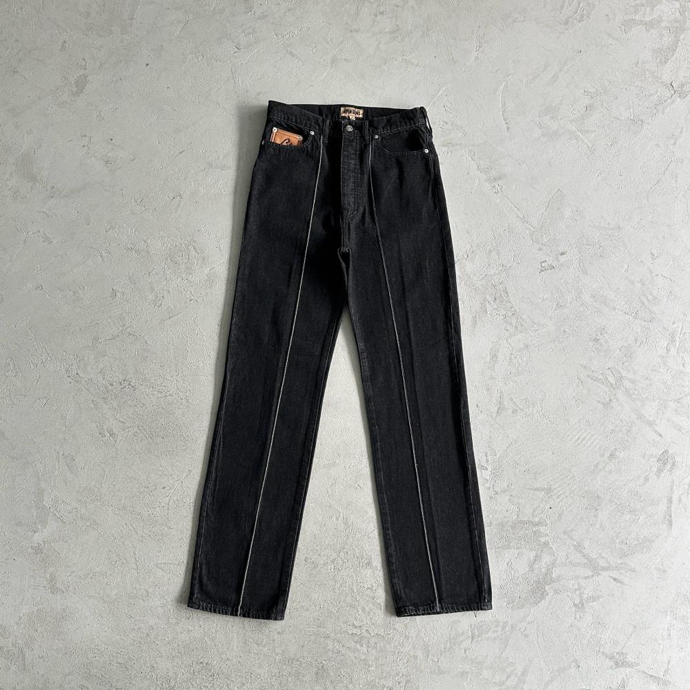 Corteiz Denim Jeans - Black Ironleague
