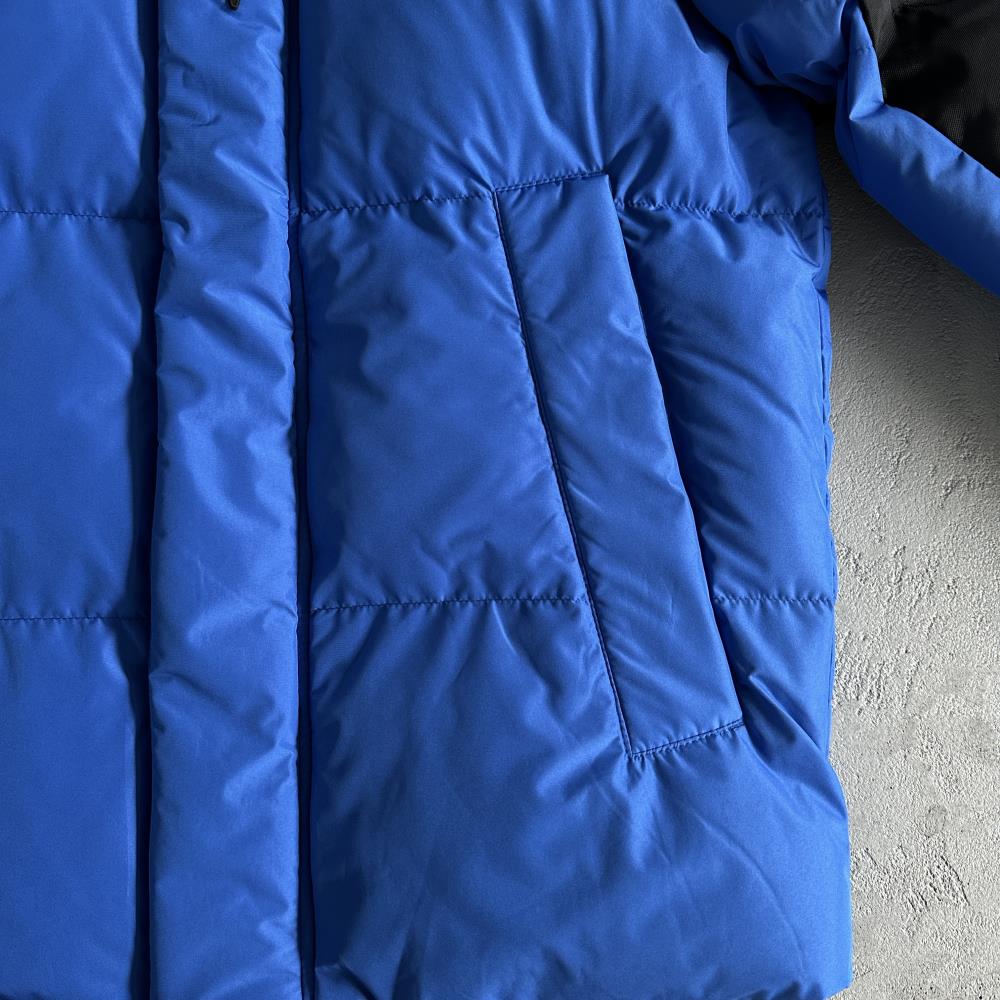 Trapstar Decoded Arch Puffer - Black/Blue Ironleague