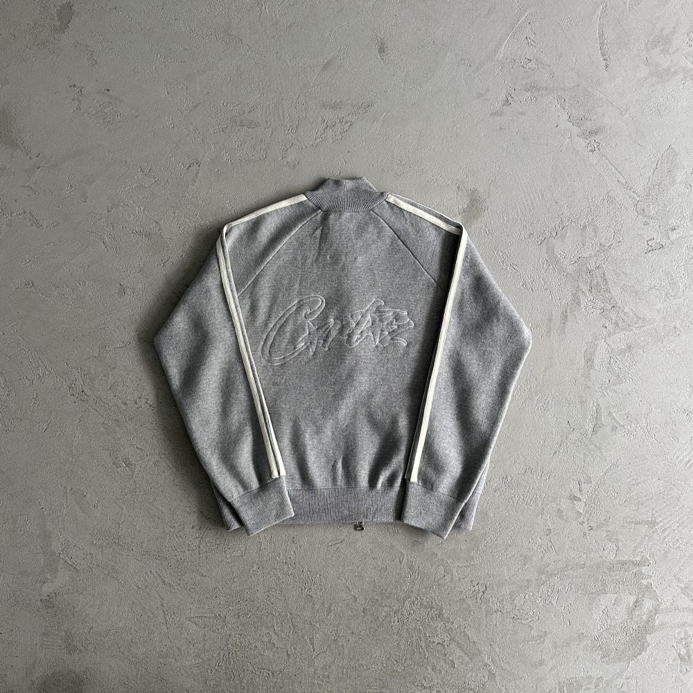 Corteiz Knit Up Fleece - Grey Ironleague