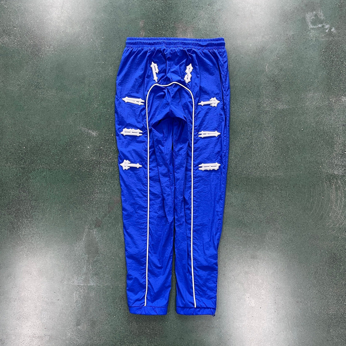 Trapstar Irongate 2.0 Shellsuit - Black/Blue Ironleague