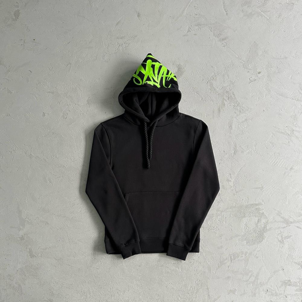 Syna Tracksuit - Black/Green Ironleague