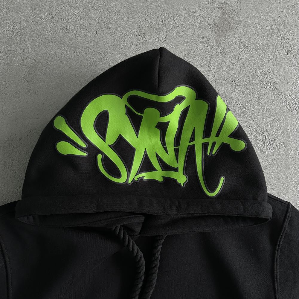Syna Tracksuit - Black/Green Ironleague