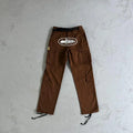Corteiz Island Cargo Pants - Brown Ironleague