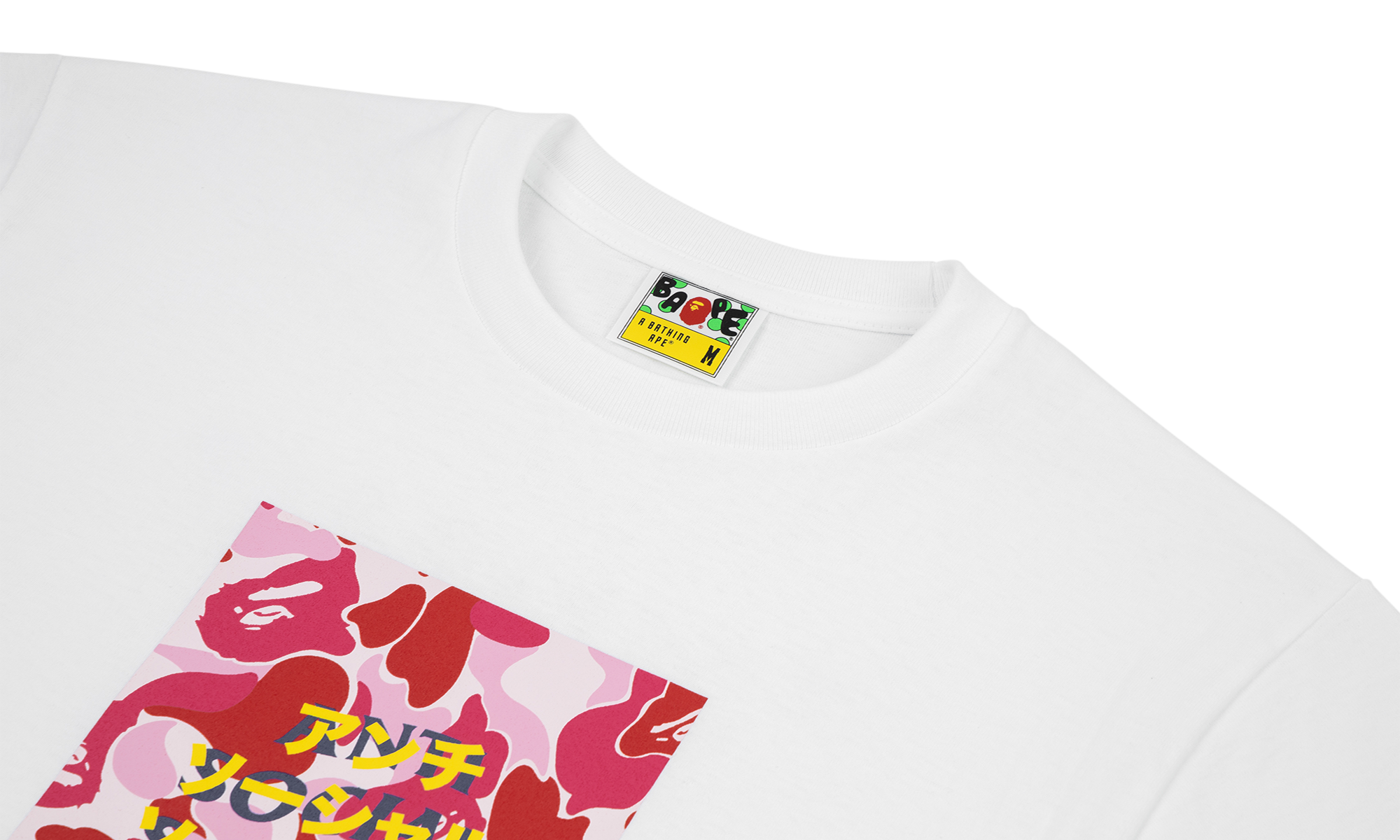 BAPE BAPE X ASSC Camo Box Tee 1G23110936 WH0