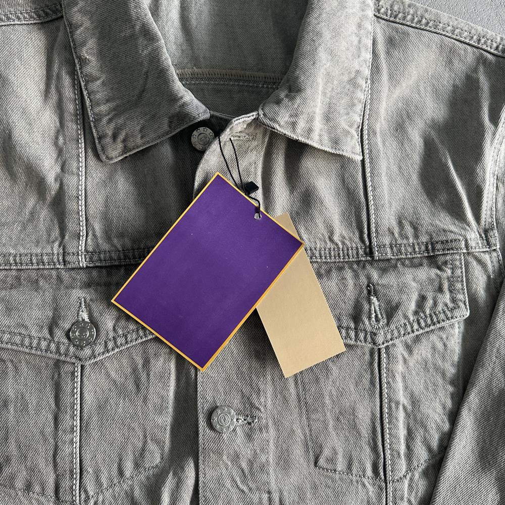 Corteiz C-Star Denim Jacket - Grey Ironleague
