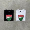 Corteiz Shield T-Shirt - Black/White Ironleague