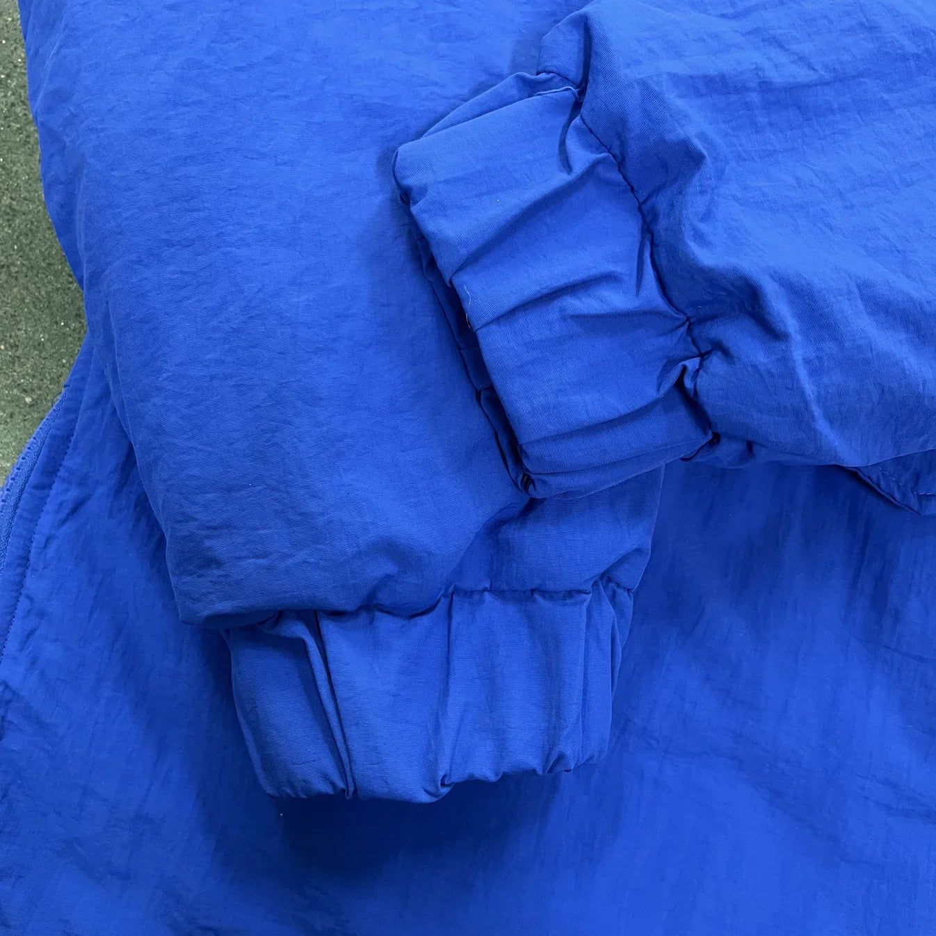 Trapstar 1/4 Zip Pullover Jacket - Blue Ironleague