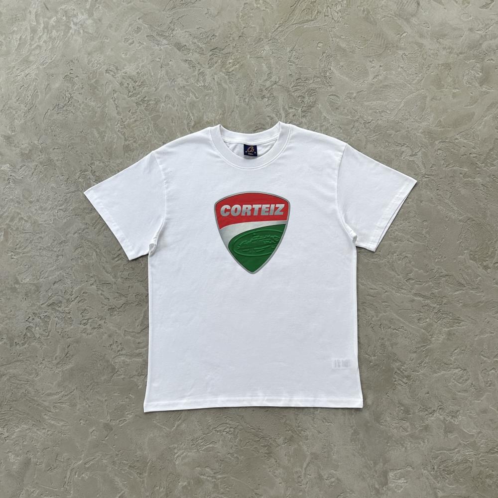 Corteiz Shield T-Shirt - Black/White Ironleague
