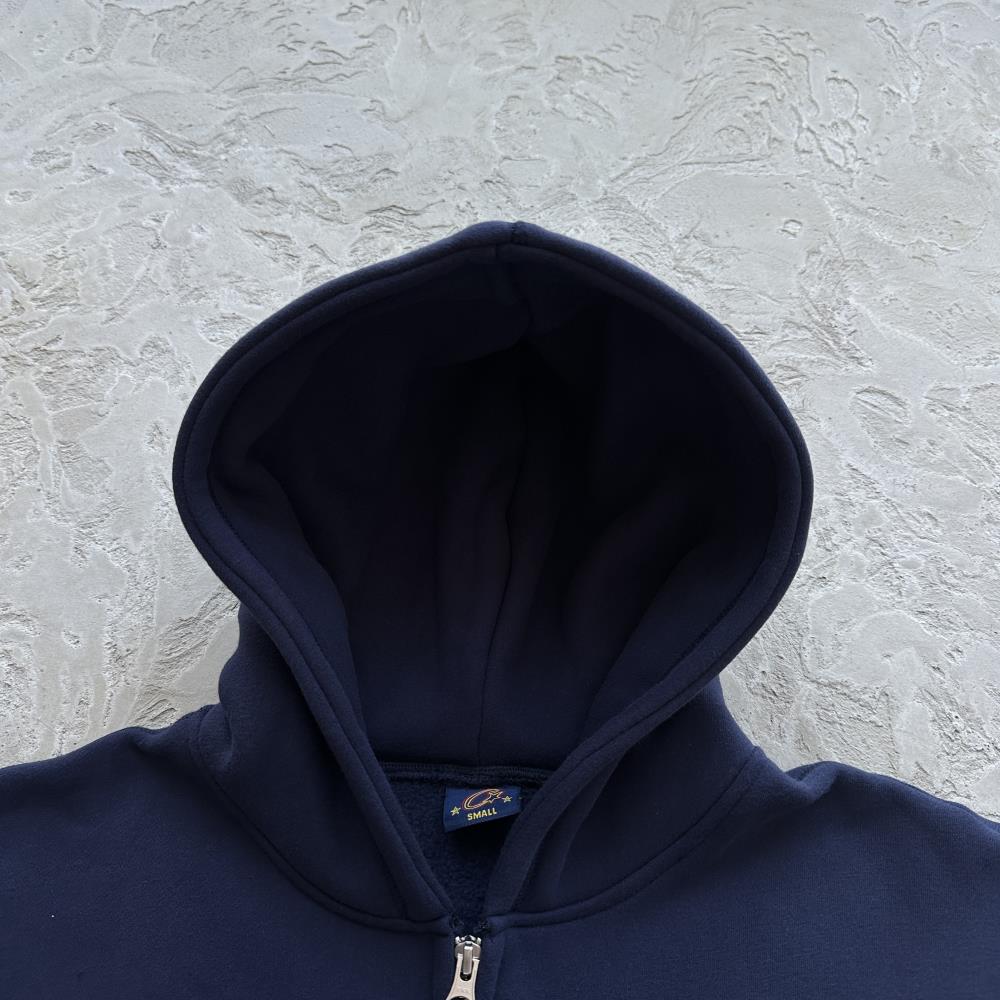 Corteiz Thick Stitch Allstarz Zip Set - Navy Blue Ironleague