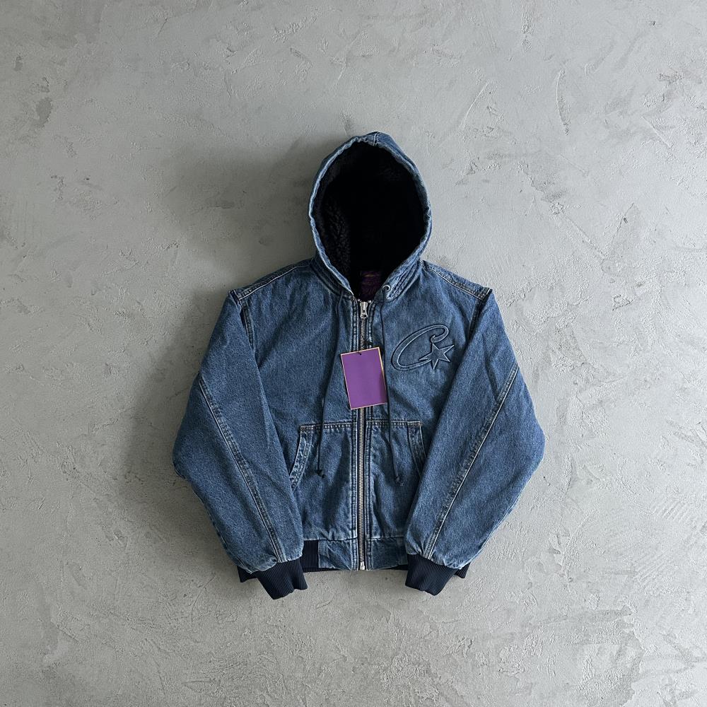 Corteiz C-Star Denim Work Jacket - Jean Ironleague