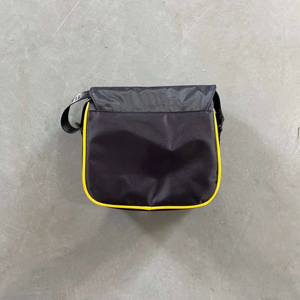 Trapstar Messenger Bag 1.0 - Black/Yellow Ironleague